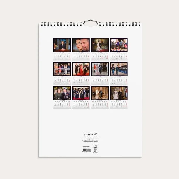 V�gkalender | kongehuset | 2027 |