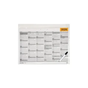 Vgkalender | A2 | 2026 | Whiteboard | DK |