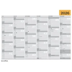Vgkalender | A5 | 2026 | DK |