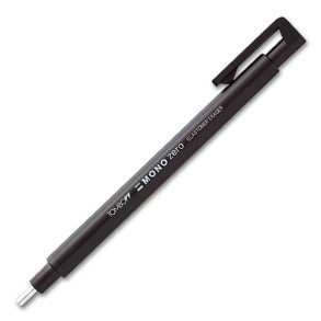 Viskelder pen Tombow MONO zero 2,3mm sort