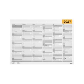 Wera v�gkalender | A2 | 2027 | whiteboard |