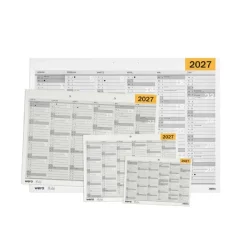 Wera v�gkalender | A3 | 2027 | 