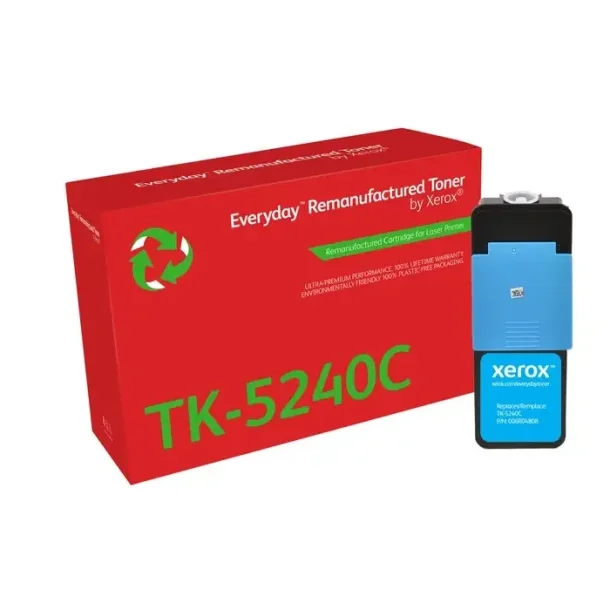 Everyday Remanufactured Toner Cyan  Kyocera TK-5240C
