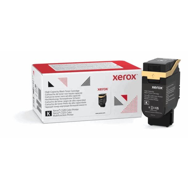 Xerox C320 / C325 Black Toner Cartridge HC 8K
