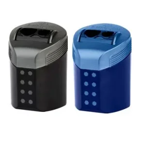 blyantspidser Sparkle bl� eller sort 