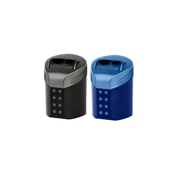 blyantspidser Sparkle bl� eller sort 