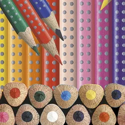 farveblyanter Jumbo Grib 12 stk. 