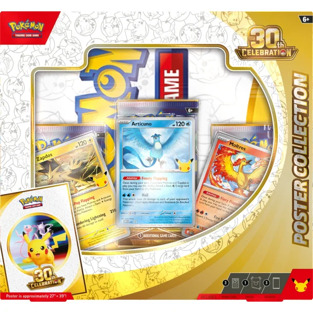 Pok�mon 30 �rs Jubil�um | Poster Collection Box | 16. september 2026 |