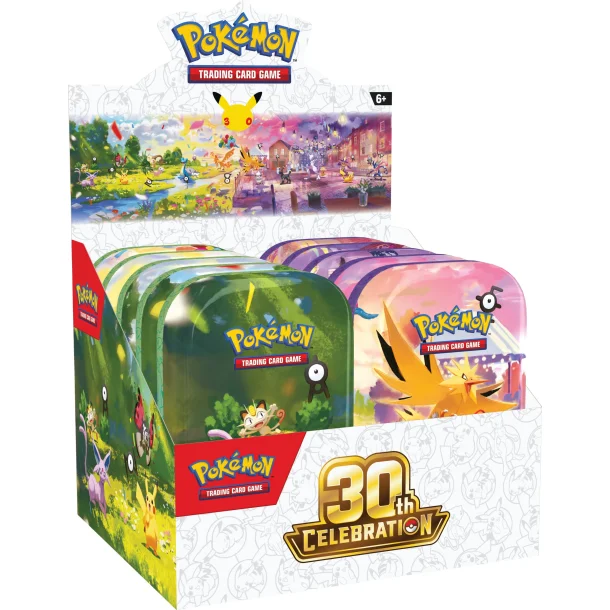 Pok�mon 30 �rs Jubil�um - Mini Tins - 2. oktober 2026