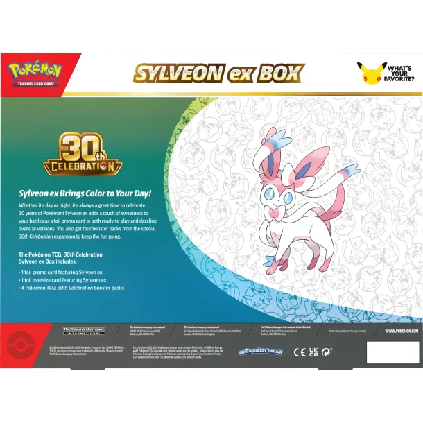 Pok�mon 30 �rs Jubil�um | ex Box | 16. september 2026 |