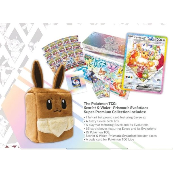 Pokemon Scarlet &amp; Violet - Prismatic Evolutions | Super Premium Collection |