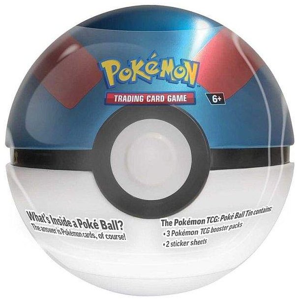 Pokemon Tin Pokeball 2025