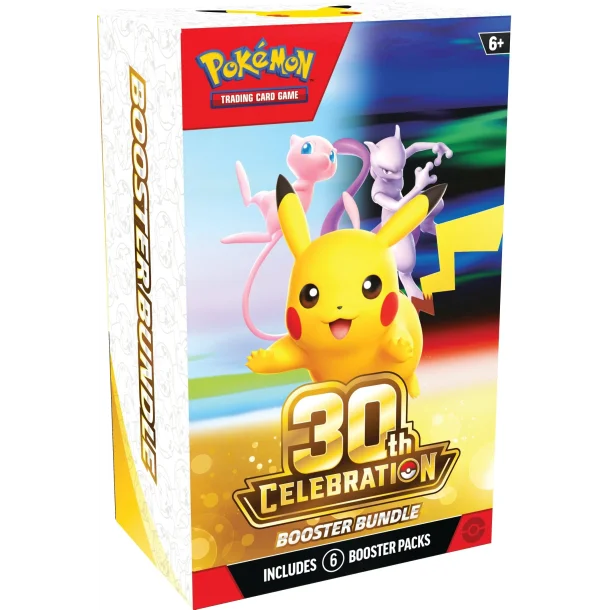 Pok�mon 30 �rs Jubil�um - Booster Bundle - 2. oktober 2026