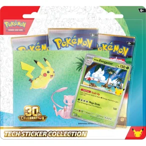 Pok�mon 30 �rs Jubil�um | Tech Sticker Collection | 16. september 2026 |