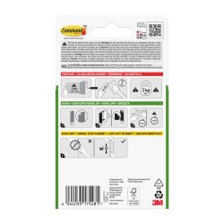 Command Sawtooth 1 Hook+2 Strips 17040-1