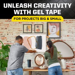 Scotch gel tape double sided transparent 30mmx3m