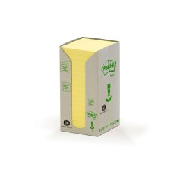 Post-it Notes 76x76 recycled gul (16)