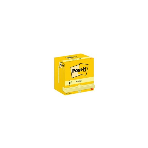 Post-it Z-Notes 76x127 gul (12)