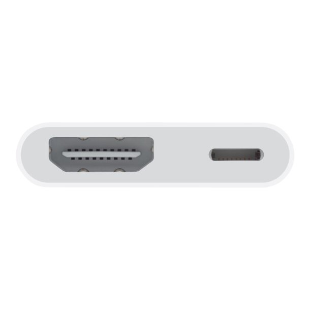 Apple Lightning to HDMI Digital AV Adapter, White