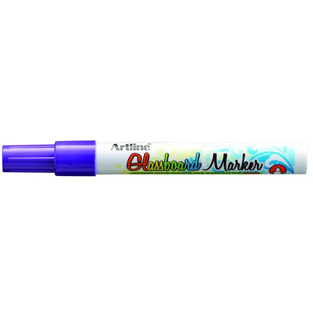 Glastavle markr Artline 2.0 lilla