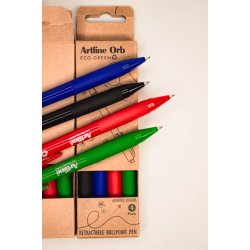 Artline Orb ballpoint pen ECO-GREEN 1.0 Ass (4)