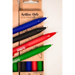 Artline Orb ballpoint pen ECO-GREEN 1.0 Ass (4)