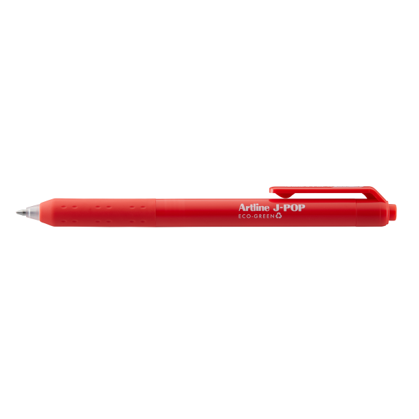 Artline J-POP Gel Pen ECO-GREEN 0.7 red