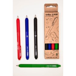 Artline J-POP Gel Pen ECO-GREEN 0.7 Ass (4)