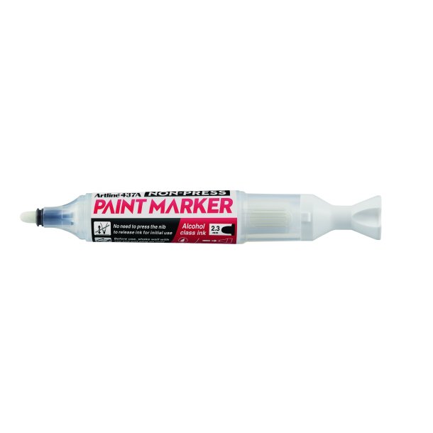 Artline Non-press paint marker 437A White
