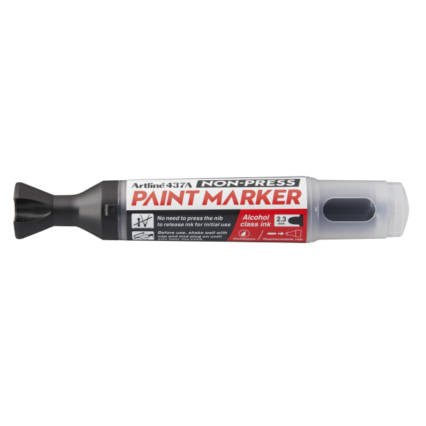 Artline Non-press paint marker 437A Black