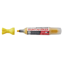 Artline Non-press paint marker 437A Yellow