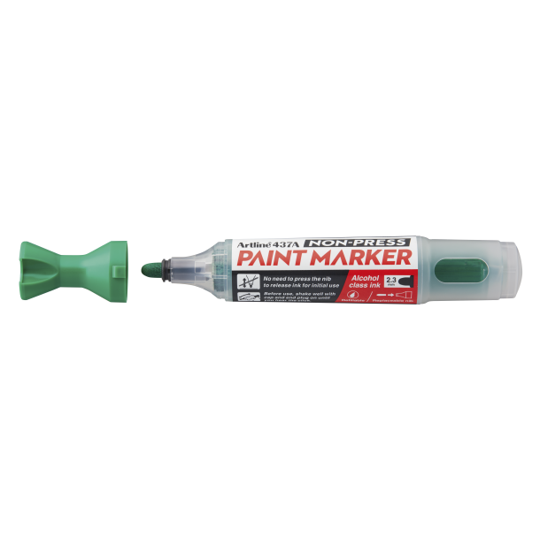 Artline Non-press paint marker 437A Green