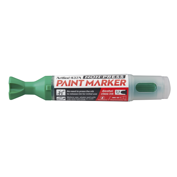 Artline Non-press paint marker 437A Green