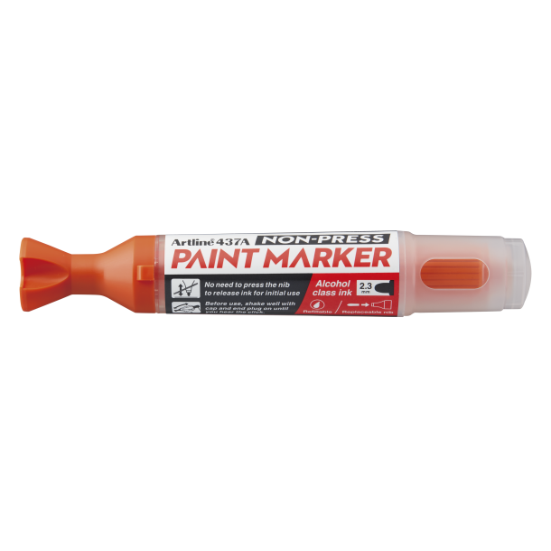 Artline Non-press paint marker 437A Orange