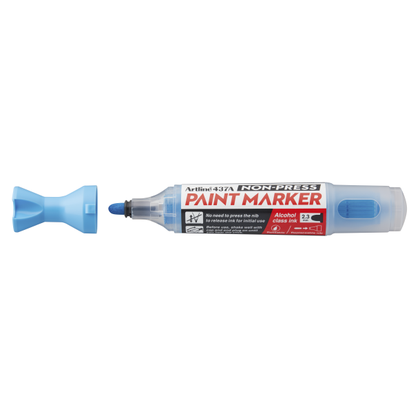 Artline Non-press paint marker 437A Light Blue