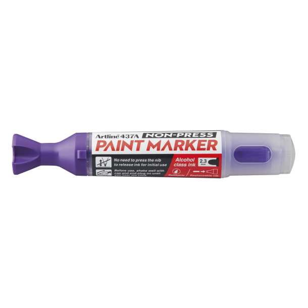 Artline Non-press paint marker 437A Purple