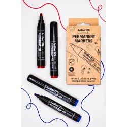 Artline ECO-GREEN 170 2.0mm Dry Safe blue/red (4)