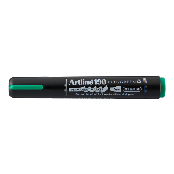 Artline ECO-GREEN 190 2.0-5.0mm Dry Safe green