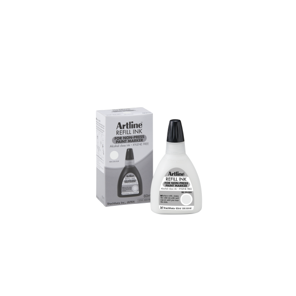 Artline Non-press 437A refill ink 60ml White