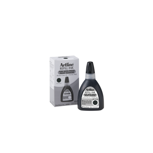 Artline Non-press 437A refill ink 60ml Black