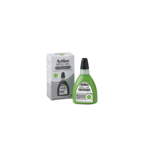 Artline Non-press 437A refill ink 60ml Yellow Green