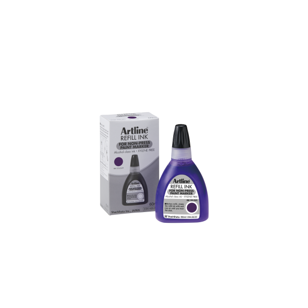 Artline Non-press 437A refill ink 60ml Purple