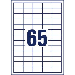 Avery Universaletiketter 38x21,2mm Promotion (4225)