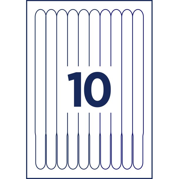 Festivalarmb�nd printbar 265x18mm hvid (100)