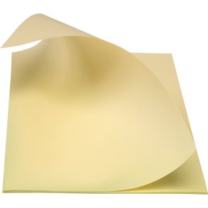 Bantex Konceptpapir, gult, ulinjeret (250)