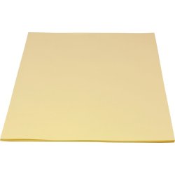 Bantex Konceptpapir, gult, ulinjeret (250)