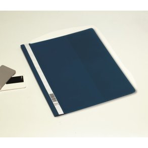 Tilbudsmappe A4+ med lomme, bl