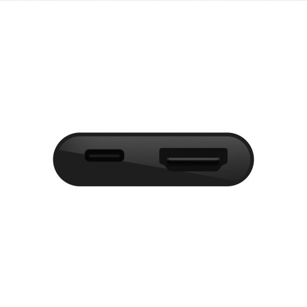 USB-C to HDMI + Charge Adapter, Black