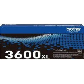 TN3600XL High yield toner black cartridge, 6,000 pages