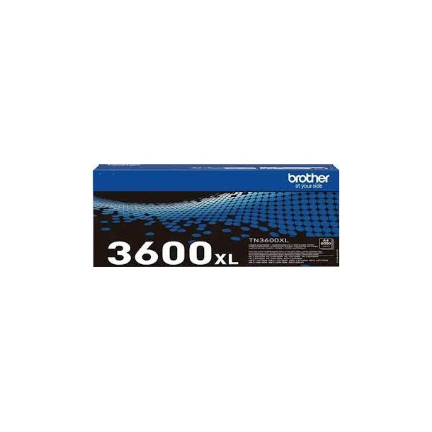 TN3600XL High yield toner black cartridge, 6,000 pages